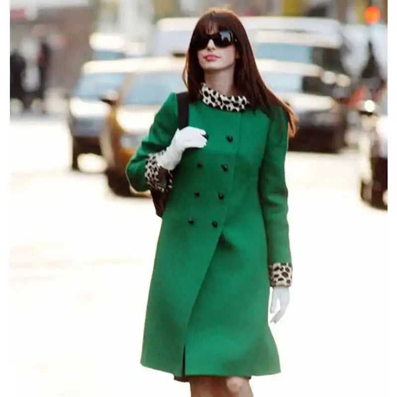 Women's Overcoat 1 Piece Jacket Double Breasted Coat Autumn and Winter Outdoor Warmth Commuting Office Wear Customized Kent Store