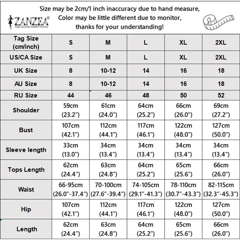 Women Loose Pant Sets Autumn V-Neck Long Sleeve Blouse & Wide Leg Pant 2 Piece Matching Sets ZANZEA Casual Daily Wear Co-ords Kent Store
