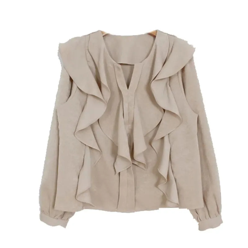 2021 Female Fashion Korea Chic Tops Blusas Women Long Sleeve Elegant Basic Wear Office Lady Work Bow Tie Shirt Blouses Kent Store