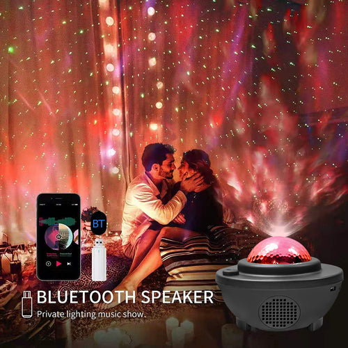 Colorful Starry Sky Galaxy Projector with Bluetooth Speaker Kent Store