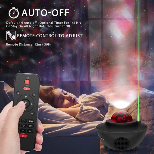 Colorful Starry Sky Galaxy Projector with Bluetooth Speaker Kent Store