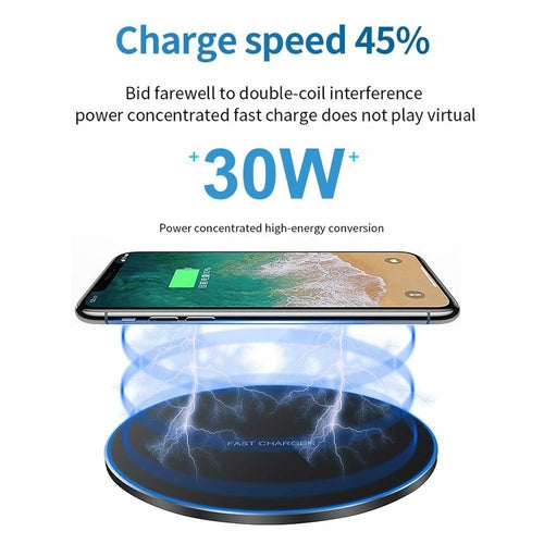 Dragon W9 30W Wireless Charging Pad Kent Store
