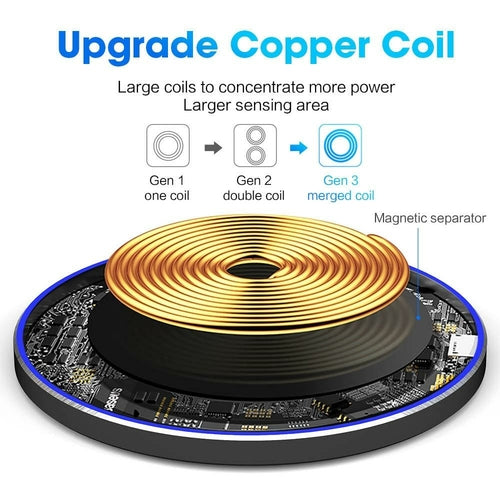 Dragon W9 30W Wireless Charging Pad Kent Store